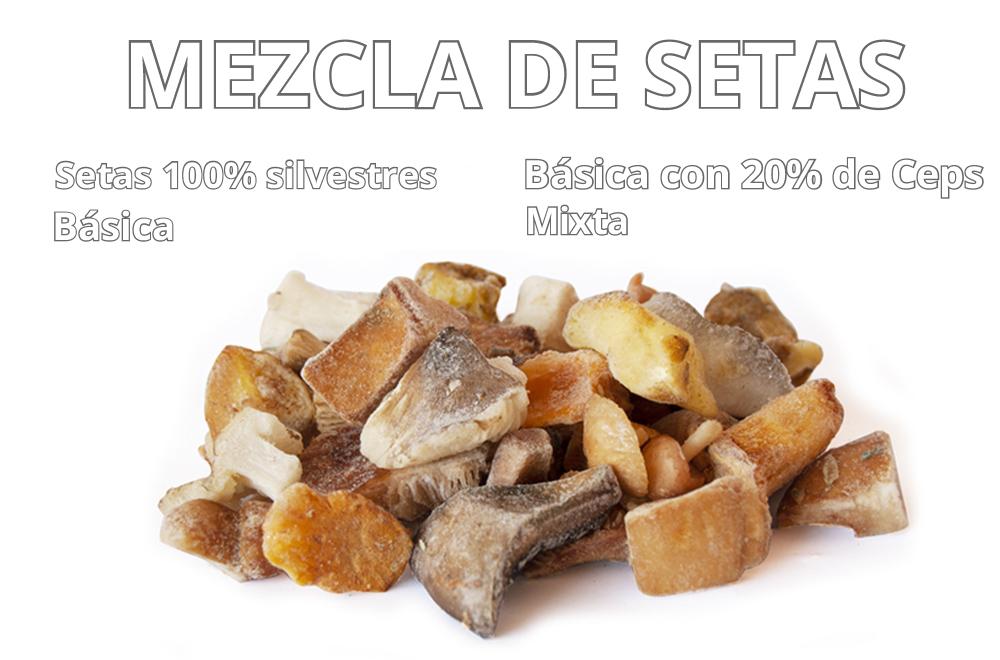 Nuestras setas congeladas: sabor y comodidad en la cocina