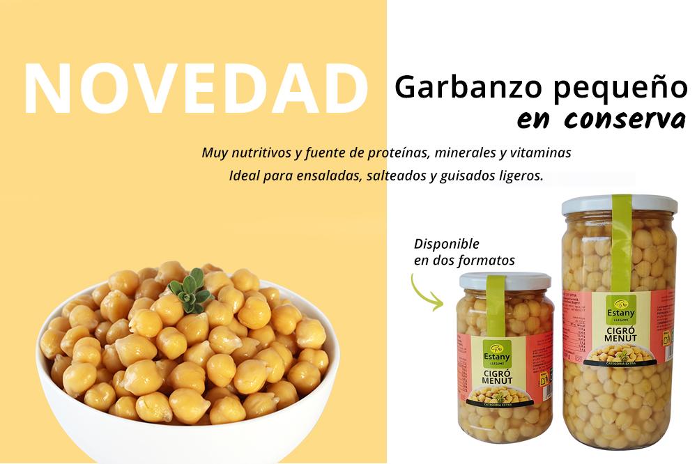 Nueva  incorporación en nuestro catálogo: El garbanzo pequeño 