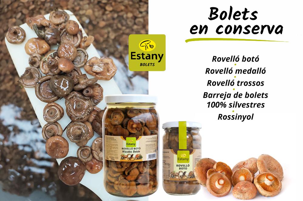 Disfruta de nuestra selección de setas en conserva